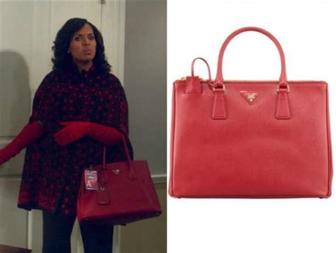 olivia pope purple prada purse|prada bag scandal.